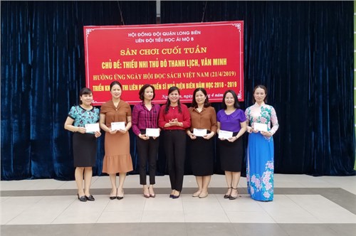 Trường Tiểu học Ái Mộ B hưởng ứng Ngày hội đọc sách năm 2019